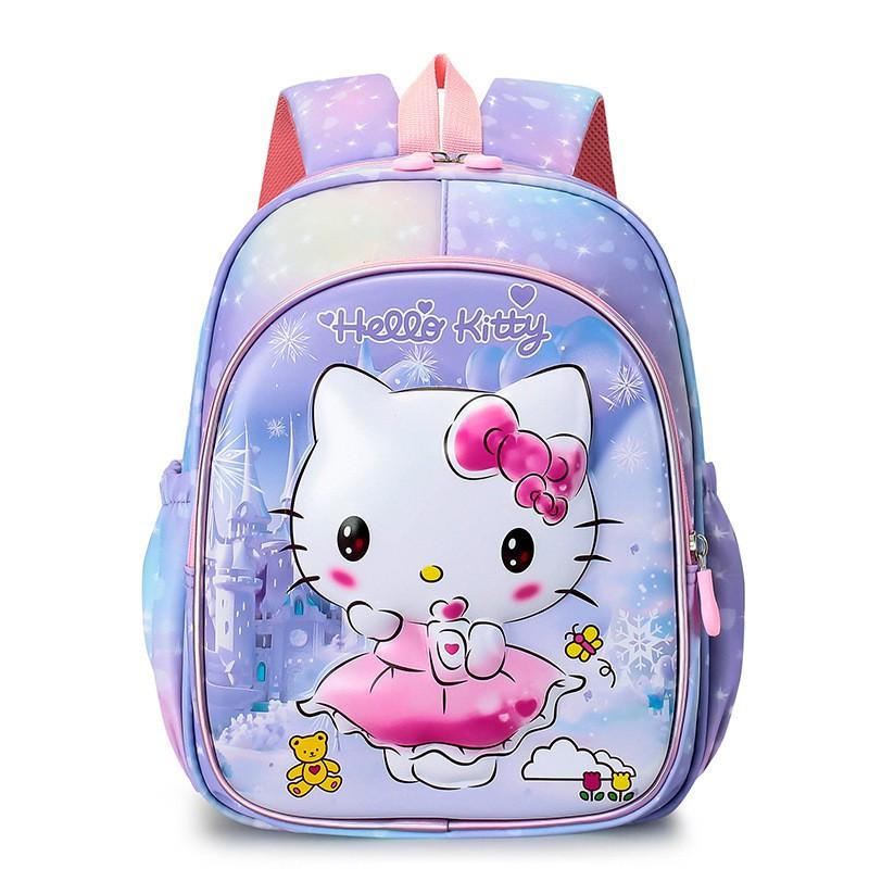 Kuromi Cartoon Kids Backpack Preschool Girls Boys 3-4 Years Lightweight School Bag With Breathable Padded Shoulder Straps