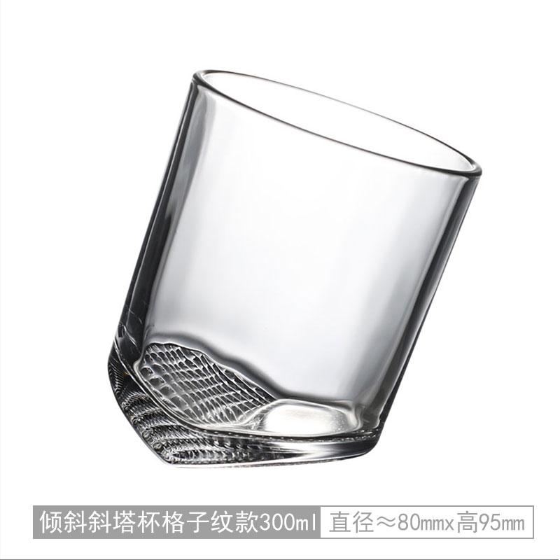 Leaning Tower Cup Vintage Ltalian-style Whiskey Glass Designer Creative Glass Retro Liquor Cup