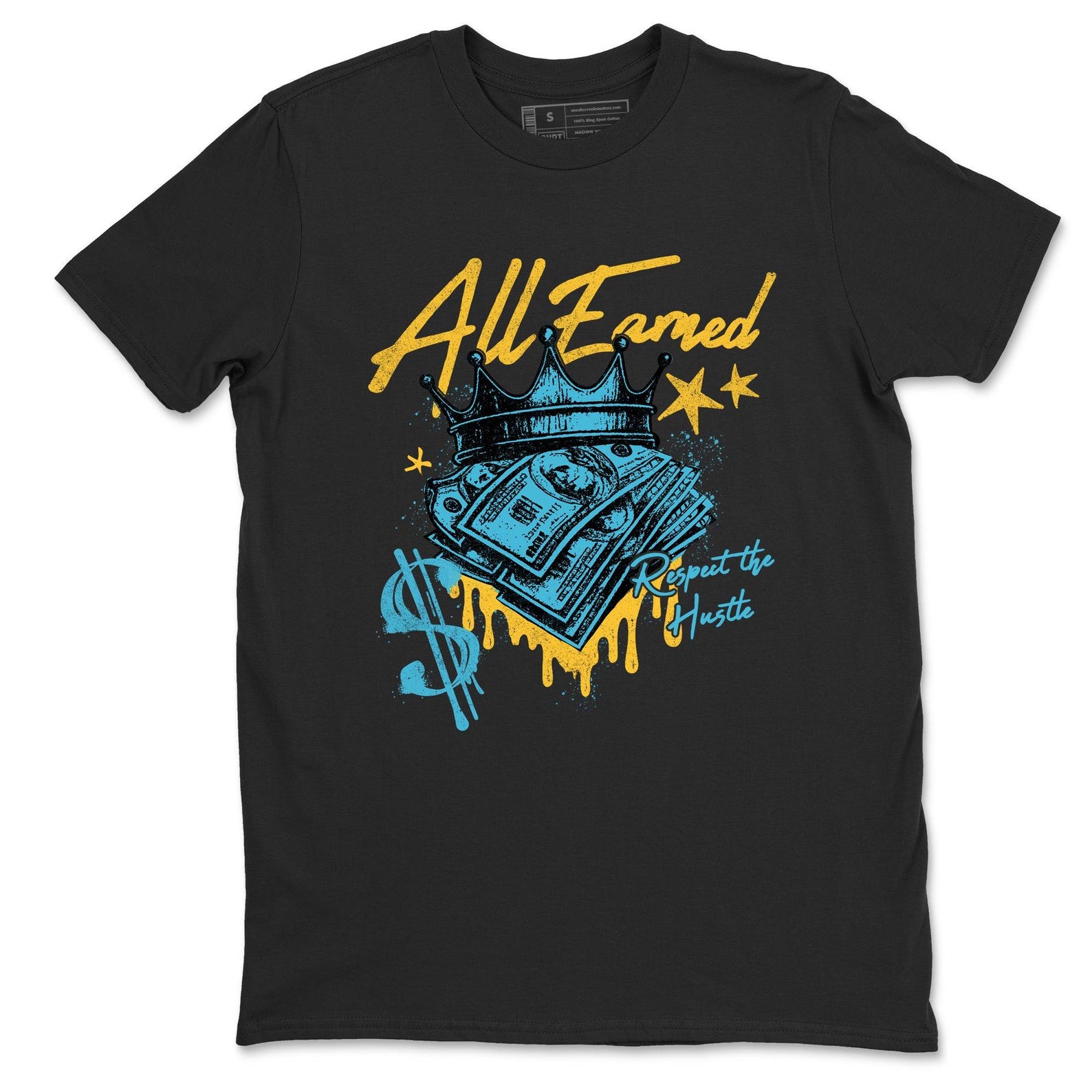 All Earned Graphic T-Shirt - Streetwear Style S