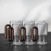 Heat-Resistant Glass Coffee Cup 350ml Tea Cup INS Mug  Office