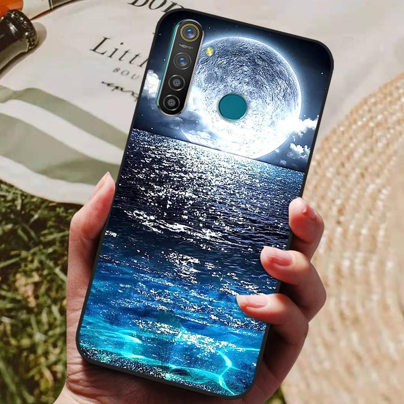 Para Oppo Realme 5 Pro Funda Silicona Trasera Funda de Teléfono para Oppo Realme 5i 5S 5 Pro Fundas Realme5 Pro 5i 5S Borde Suave coque