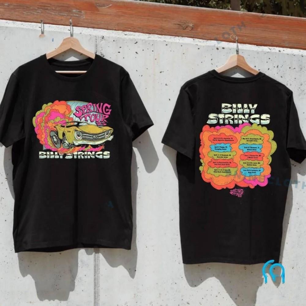 Trending Now Billy Strings Spring 2025 Tour Dates Unisex T-shirt All Size Unisex T-Shirt XXL