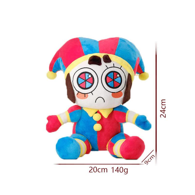 24-45Cm The Amazing Plush Doll Adorable Fluffy Stuffed Toy Cartoon Room Decoration Present For Kids Circus Fans Collectible