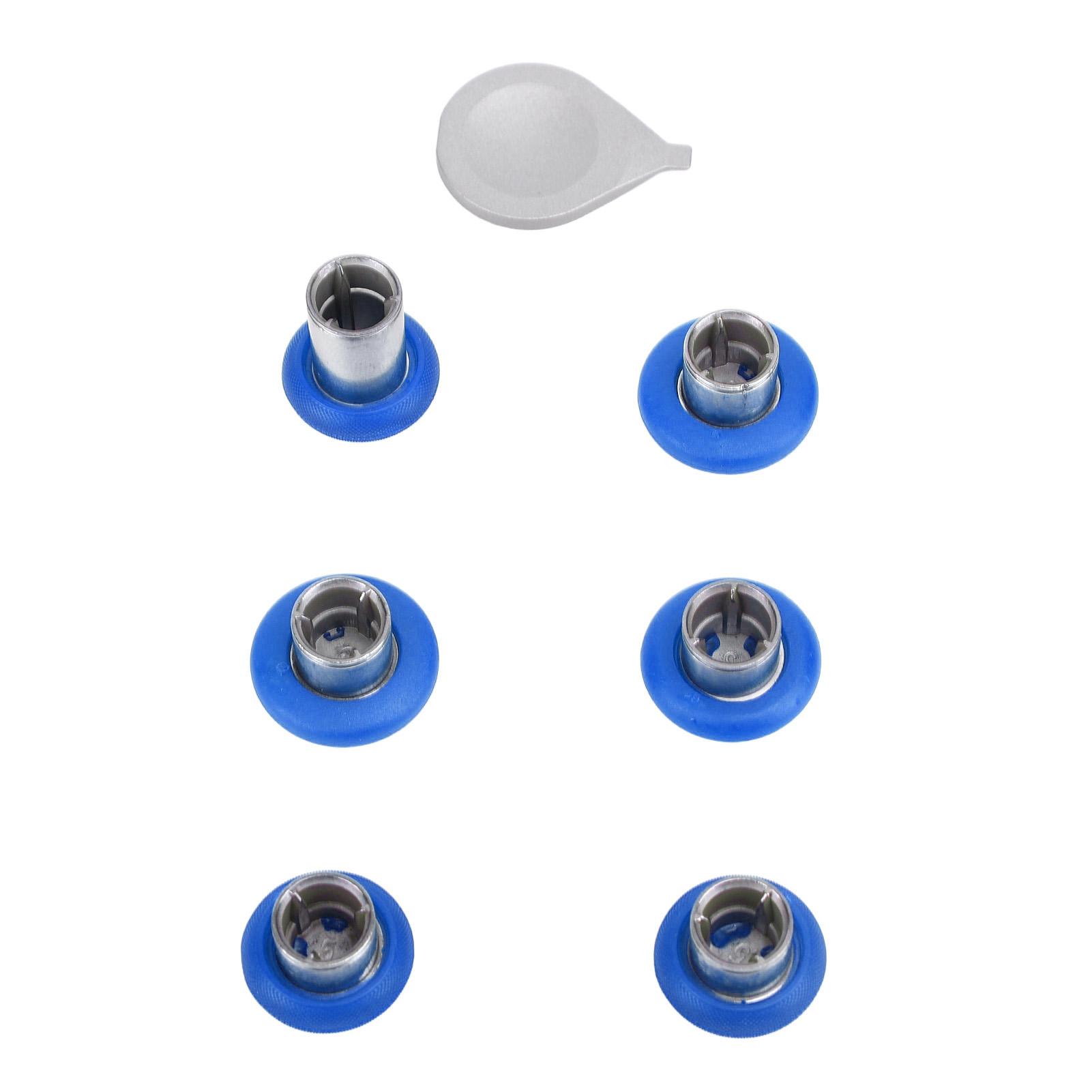 

Сменный резиновый и стальной игровой стик для большого пальца для Elite Series 2 синий