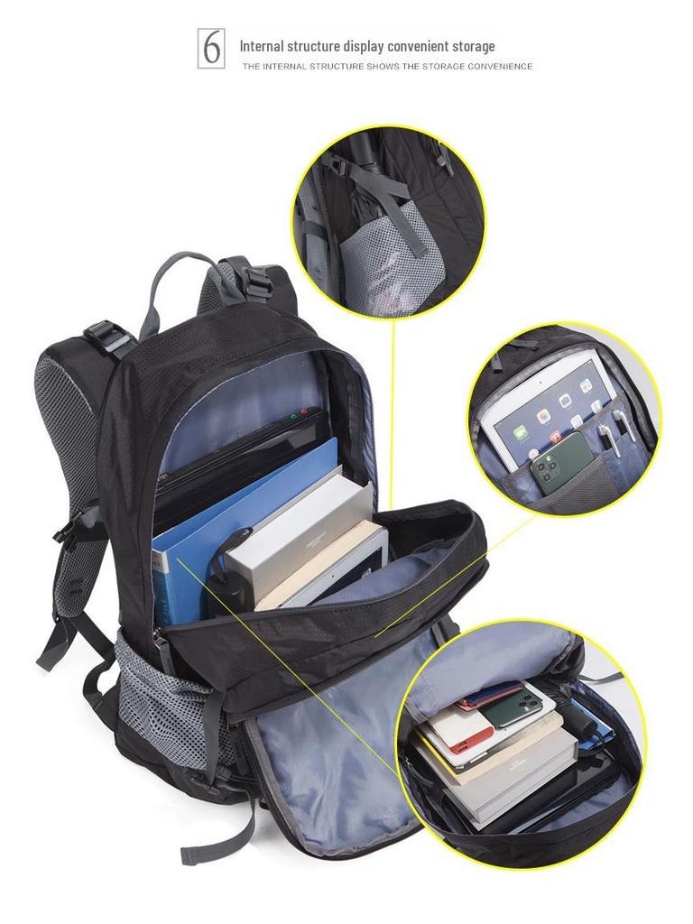 Rucsac Multifuncțional de Mare Capacitate pentru Drumeții și Sporturi - Ideal pentru Alpinism Transfrontalier și Aventuri Off-Road