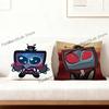 Anime HHelluva VVox Pillowcase Pillowslip Cushion Plush Boys Girls Cartoon Anime Kawaii Decoration Kids Birthday Cute Gifts