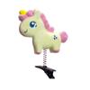 1/3Pcs Girls Hairpins Colorful Flocking Horse Design Hair Clips Soft Smooth Lightweight Hair Pins Festivals Cosplay Hair Accessories