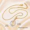 Vnox Virgin Mary Prayer Necklaces For Women Trendy Metal Chain Oval Heart Geometry Pendant Necklace Religious Christ Jewelry