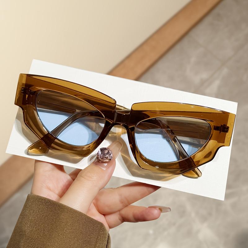 1pc Y2K Fashion Unisex Oversized Sunglasses, Cool and Versatile, Climbing Sports Anti-reflective PC Lenses, Polycarbonate Frame