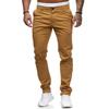 Casual Pants Men'S European And American Style Slim Fit Men'S Casual Solid Color Pants