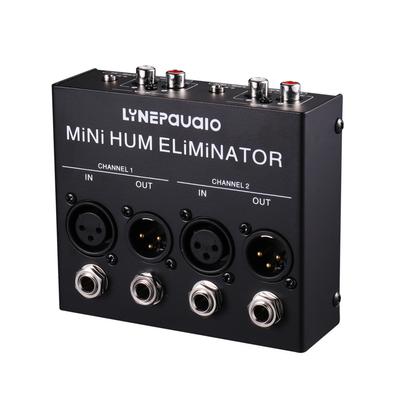Compact Hum Eliminator Box 4 Channel Passive Buzz Destroyer Noise Canceller