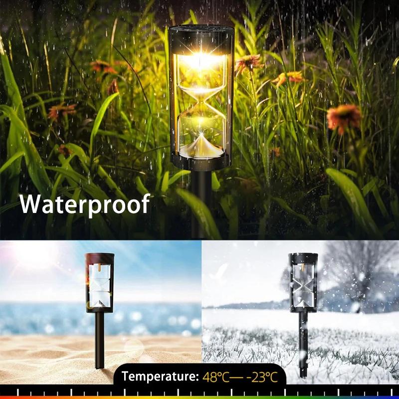 Solar lawn led Lights Garden Lamp Solar Powered Waterproof Landscape Lighting for Path Yard Backyard Lawn Patio Decorative