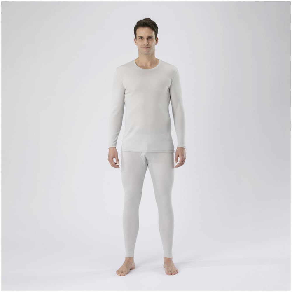 Mizuno Breath Thermo Medium Soft for Daily Long Tights Vapor Size L Underwear, Heat-Generating Innerwear, Thickness, Use, (Front Opening), C2JBA621,