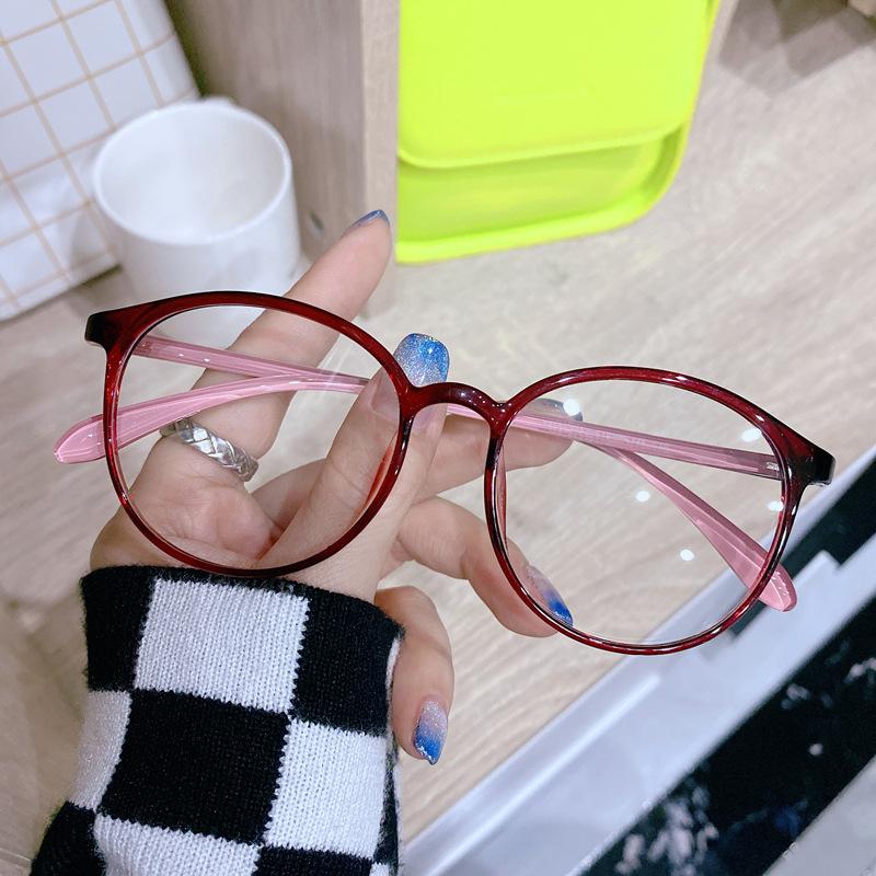 Tr90 Glasses Frame, Retro Glasses Frame, Round Glasses Frame Lesbian 6814
