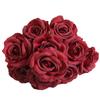 Geprägtes Rosenstrauß Seidenblume Für Hochzeitsdekoration Und Home Styling
