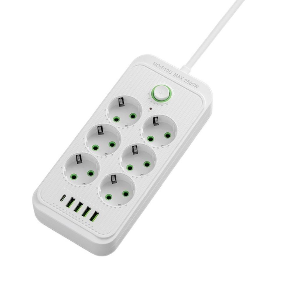 Quick Charge Multitap Socket USB Type C Electrical Power Strip Electrical Socket  AC Power