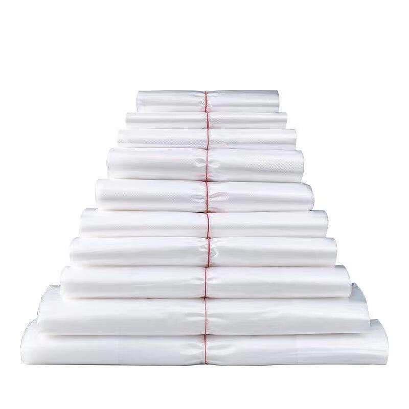 Xiao Xian Thickened White Vest Handle Carry Bags