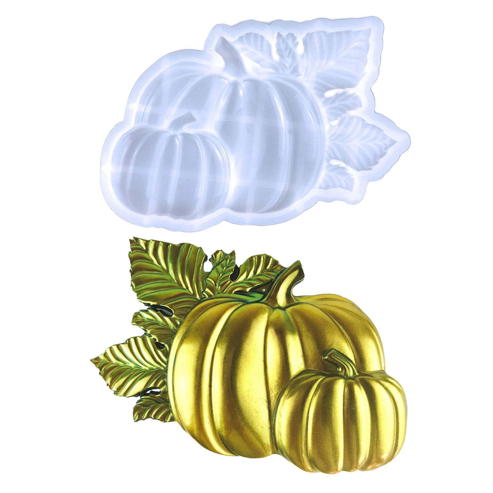 

Glossy Silicone Pumpkins Grape Mold Wall-mounted Valentines Stereo Mold DIY Ornaments Pendant Epoxy Resin Crafting Mold 1