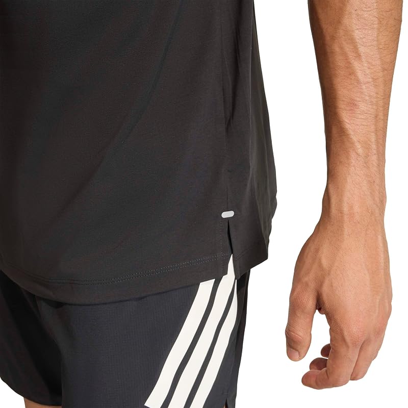 [Adidas] Running Shirt ADI365///T Men's QA182 Black (JZ7694) L