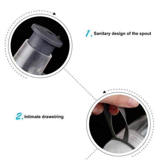 Insulated Water Bottle Food Grade BPA Free Leakproof Spray Function Outdoor Sports Drinking Water Cup for Workout