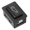Rear Trunk Release Switch Button Fast Response Long Life ABS Tailgate Open Switch Button for 1 2 3 4 5 6 7 Series X1 Z4