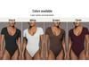 Women's Sexy V-Neck Short Sleeve Bodysuit - Summer 2025 Collection