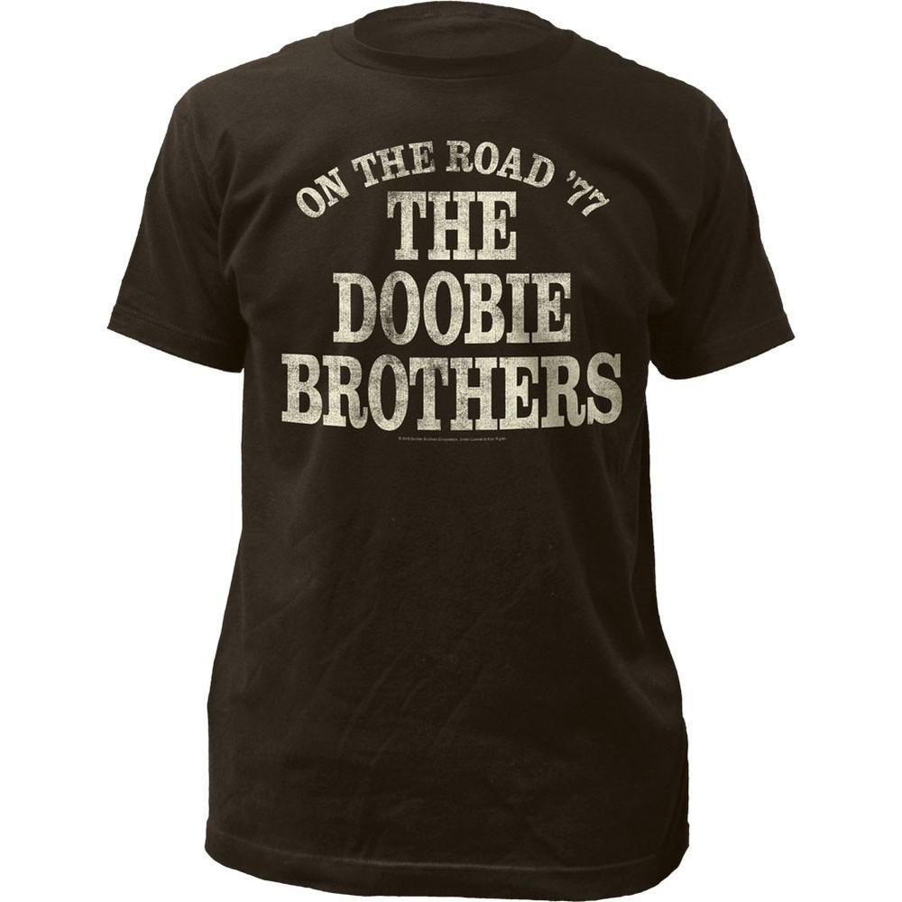 

The Doobie Brothers On The Road 77 Mens T Shirt Music Classic Band Tee New Black Unisex T-Shirt XXL