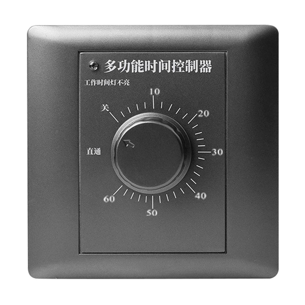AC220V Timer Switch Control Pump Mechanical Countdown Control Interruptor 60/120 Minutes for Time Switch Controller