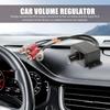 Auto-Audio RCA-Lautstärkeregler Inline für Autoradio-Verstärker Audio-Fernbedienung Pegelregelung für Bassverstärkung Einstellknopf