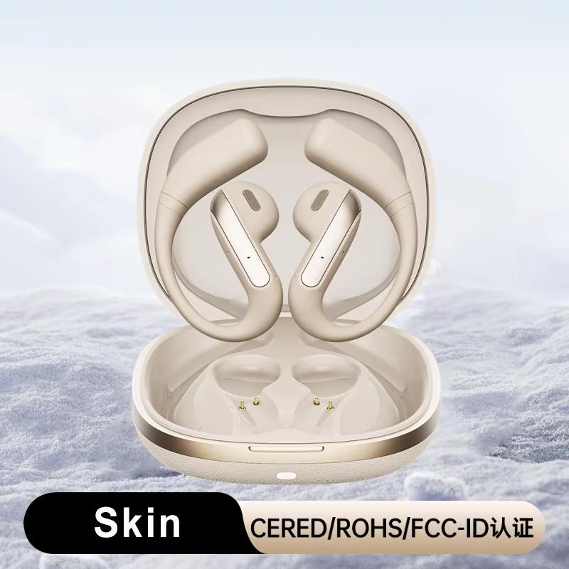 Smart AI Translation Headset Stereo Sound Semi-in-ear Air Conduction True Wireless Sports Long-lasting Bluetooth Headset