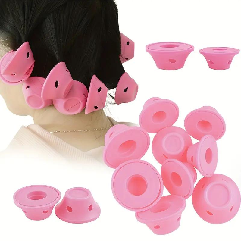 5/10PCS Silicone Hair Curler Mushroom Hair Curler Bell Hair Curling Artifact Lazy Hair Curler