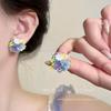 Color Dopamine Earrings, Sweet Super Fairy Temperament, Simple Personality and High Value Niche Earrings