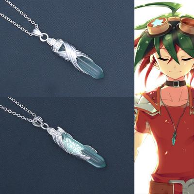 Anime Yu-Gi-Oh! Collier ARC-V Yuya Sakaki Costume Cosplay Pendentif Unisexe Tour de Cou Accessoires Bijoux Accessoires