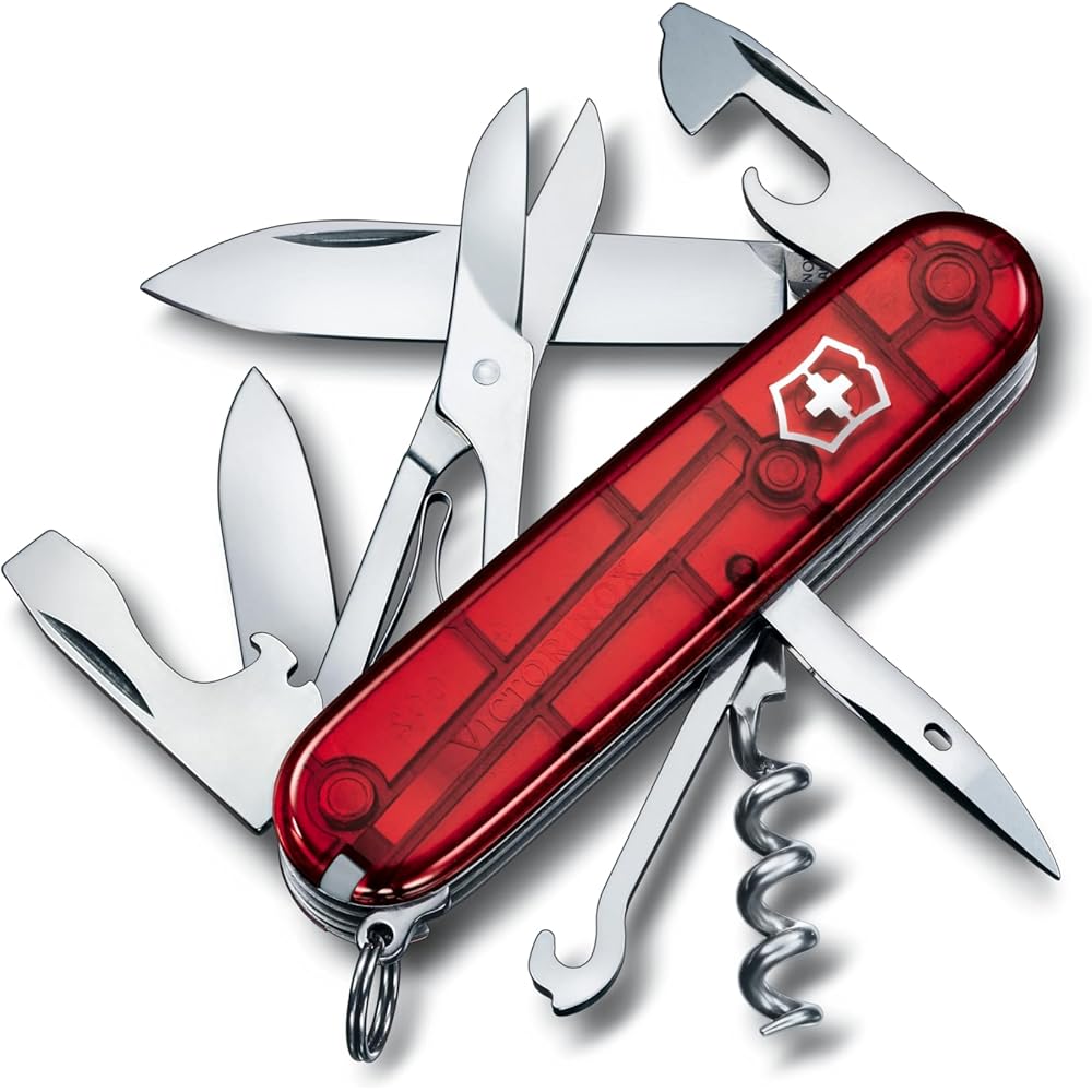 

Victorinox Cyber Traveler T Multi-Tool Knife with 15 Functions and Stainless Steel Blade