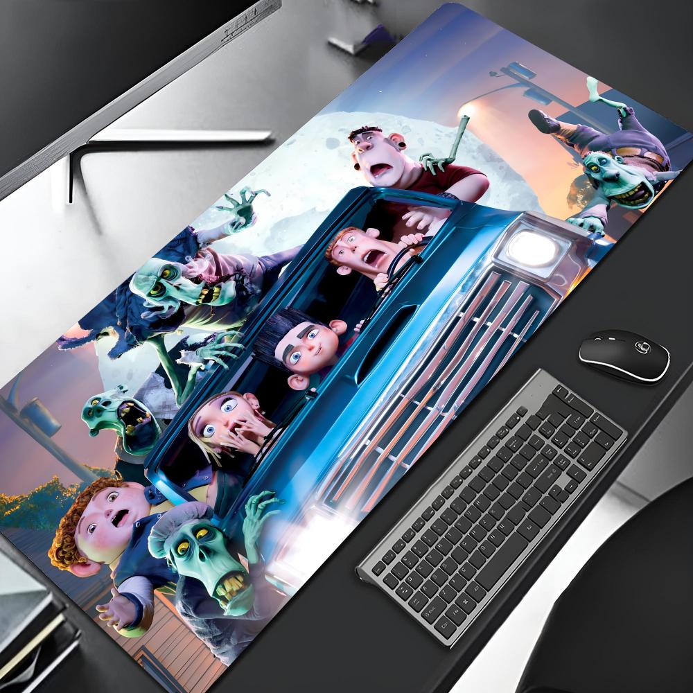 

Cartoon Movie ParaNorman Mouse Pad Retail Edge Big Gaming Locking Computer Gamer Large Rubber Art Mousepad Laptop Desk Mat 600x300x2mm