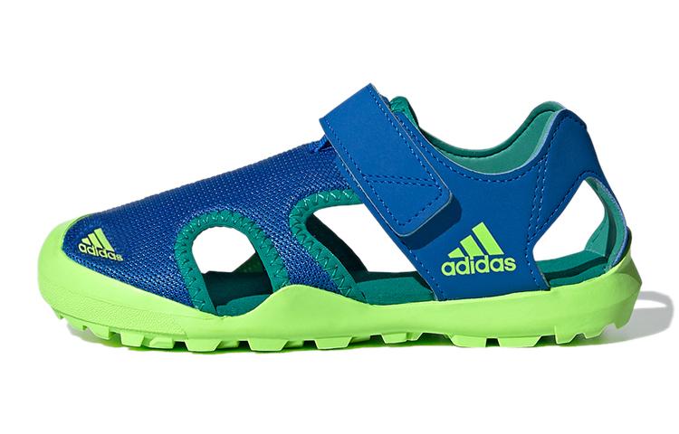 

Adidas Captain Toey Низкие Детские Сандалии Сине-Зеленые Детские EF2242 34
