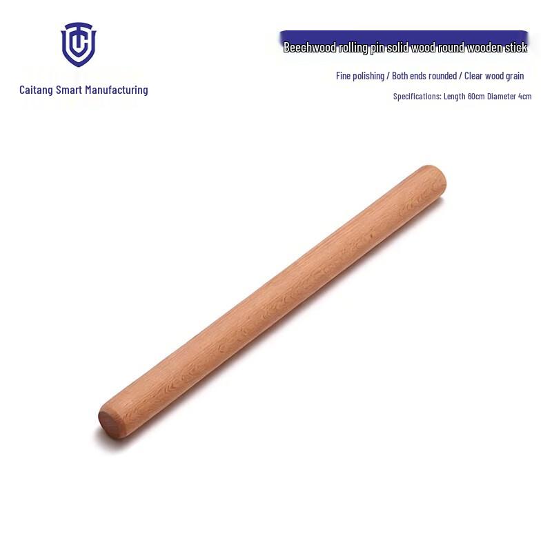 Thick Beechwood Rolling Pin