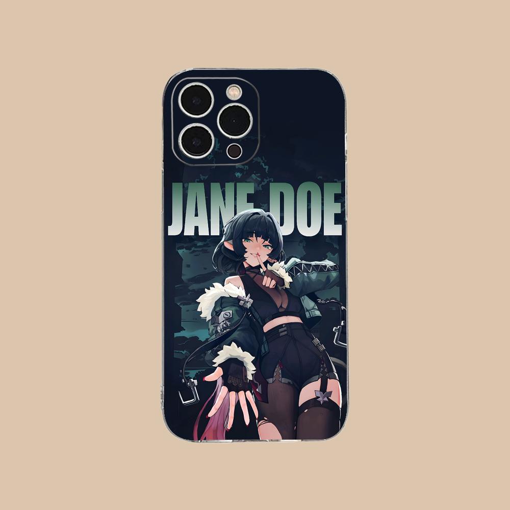 ZZZ Jane Doe Phone Case for iPhone 17 16 15 14 13 12 11 X XR XS Air Pro Max Plus Mini Soft TPU Clear Cover