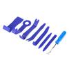 8pcs Car Interior Trim Disassembly Pry 6in Audio Navigation Removal Repair Tool KitBlue