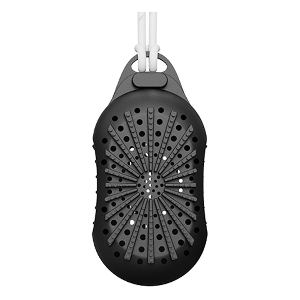 

Силиконовый мешочек для мыла Двусторонний скраб для мыла в брусках Отшелушивающий мешочек для мыла с мягкой и глубокой очисткой, быстросохнущий держатель для мыла для душа чёрный