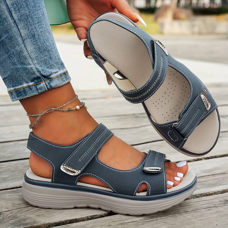 Neu Damensandalen Premium Orthopädische Ballenkorrektur Wohnungen Lässig Weiche Sohle Strand Keil Vulkanisierte Schuhe Zapatillas De Mujer