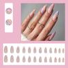 1 Box Detachable Ballerina False Nails Wearable Fake Nails Cat Eye Nail Tips Manicure Tool Press On Nails