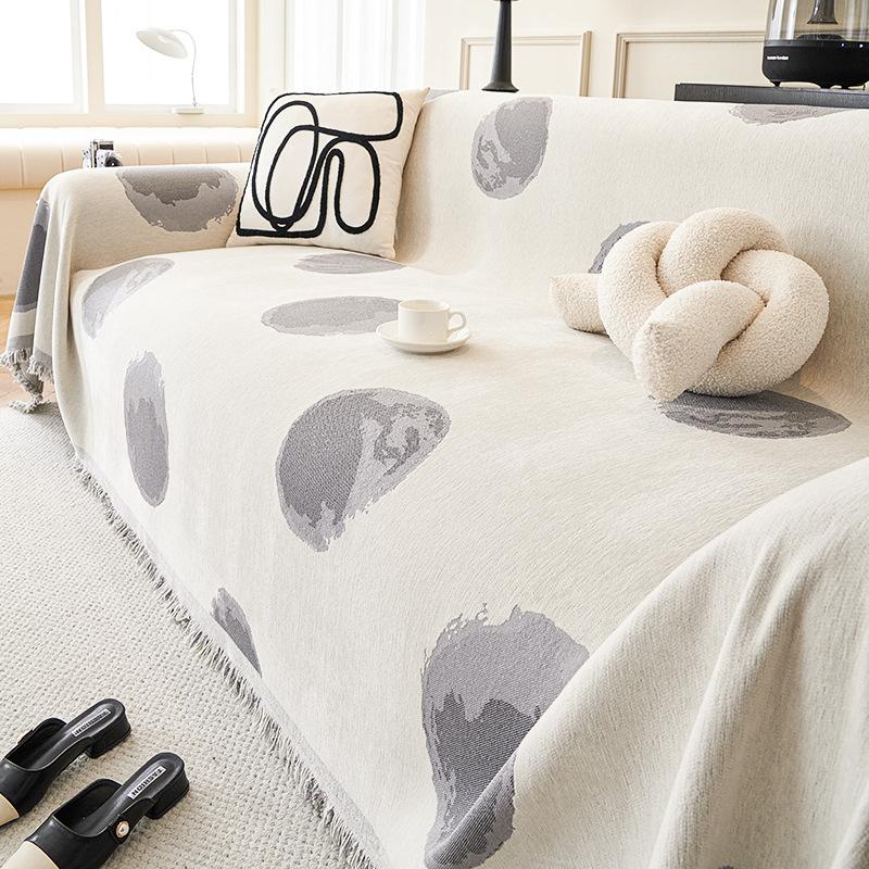 

Чехлы для диванов из синели, ткань для четырех сезонов, универсальная дышащая недушная подушка для дивана, не царапающая чехол для дивана 180*130cm