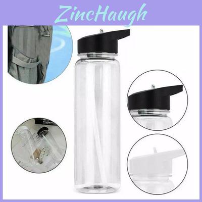 Bpa Free Leakproof Sport Water Bottle With Straw And Portable Design For Travel