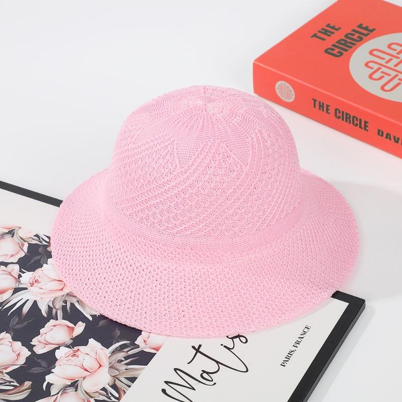 Color baby summer cool hat cute children's big eaves hat summer travel beach sun hat