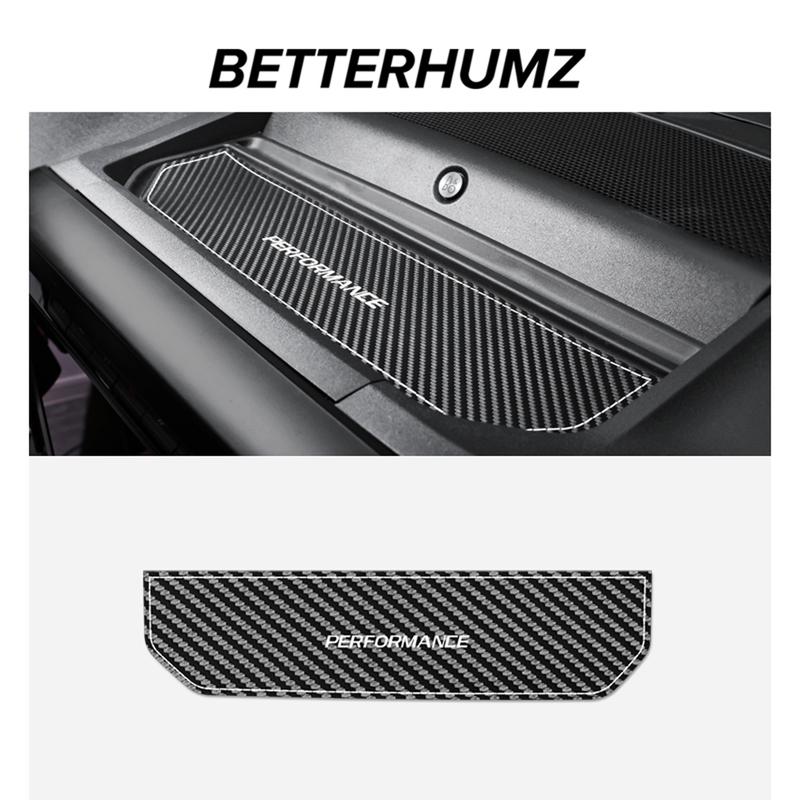 Fabriqué en Alcantara Betterhumz Pour Ford F-150 SVT Raptor - Tapis de Rangement pour Boîte à Gants Garniture Tuning Décoration Accessoires Intérieurs de Voiture
