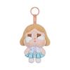 Pop Mart Crybaby Sunset Concert Series Plush Pendant Beige Blue (Opened Case)