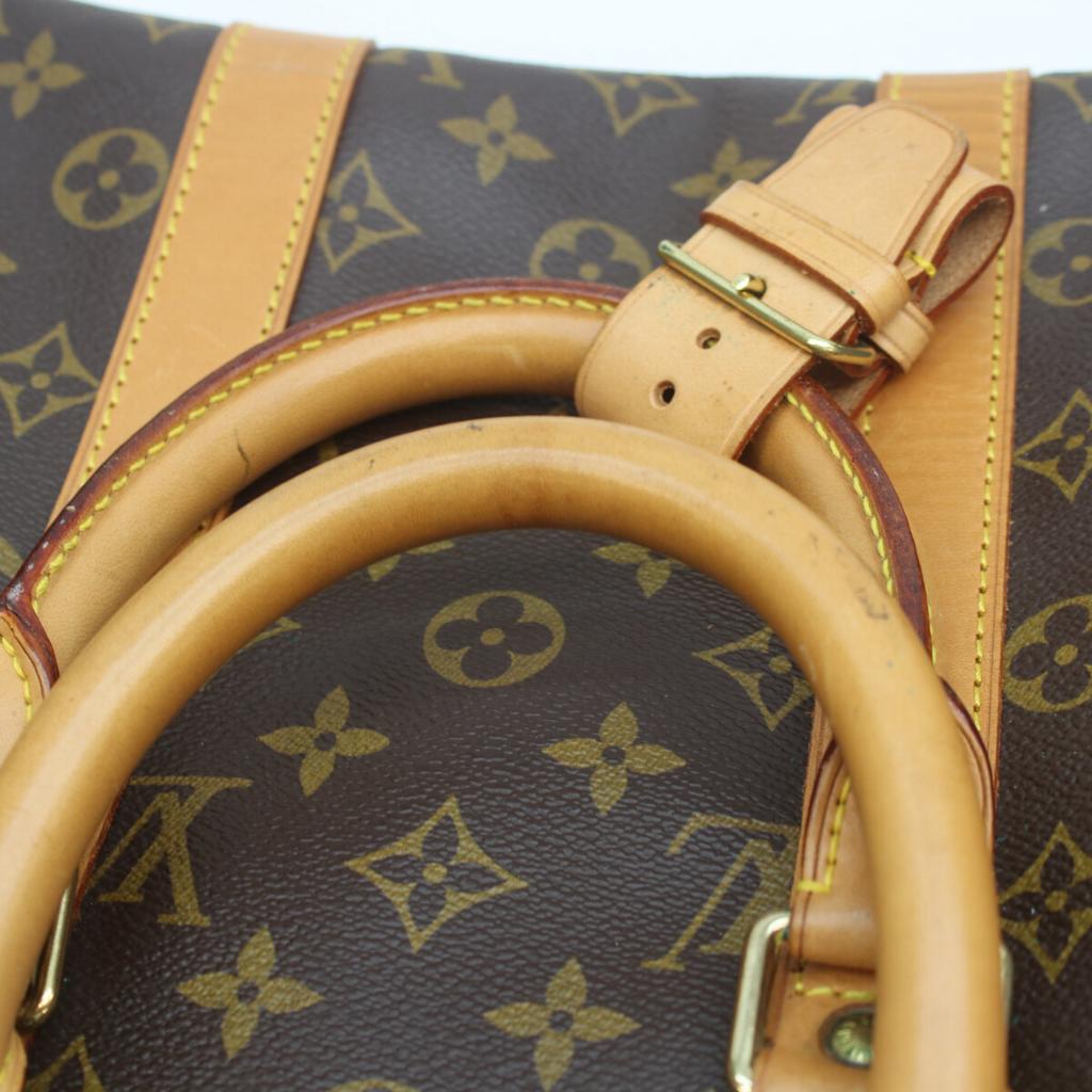 LOUIS VUITTON 92 years M41418 Monogram Keepall Bandolier 45 Boston bag MonogramUsed