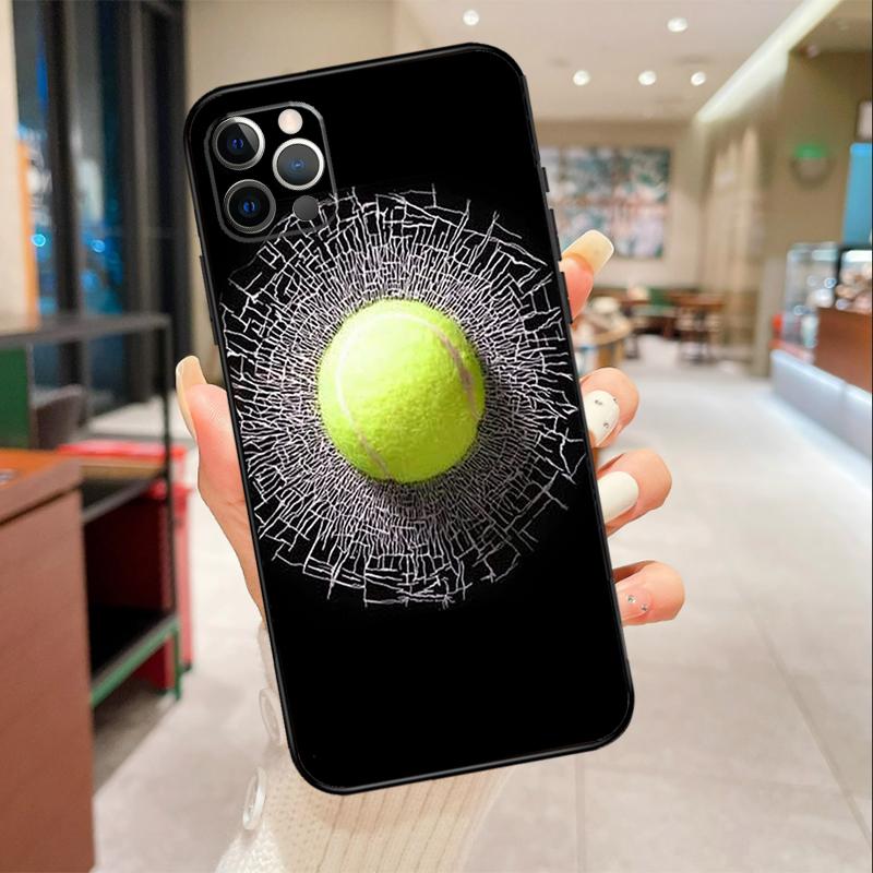 Tennis Balls Phone Case For iPhone 17 16 15 14 13 11 12 Pro Max mini 16 Plus 16e 17 Air Protective Cover