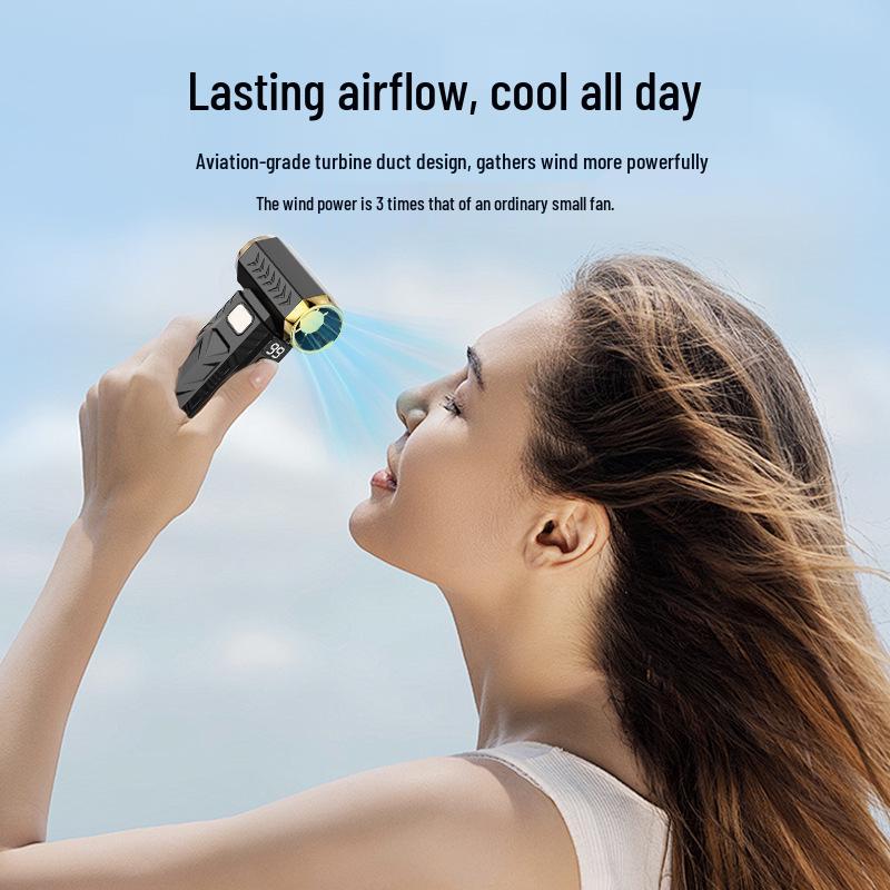 M18 Turbo Fan: Multi-functional Portable Handheld Fan and Outdoor Hair Dryer